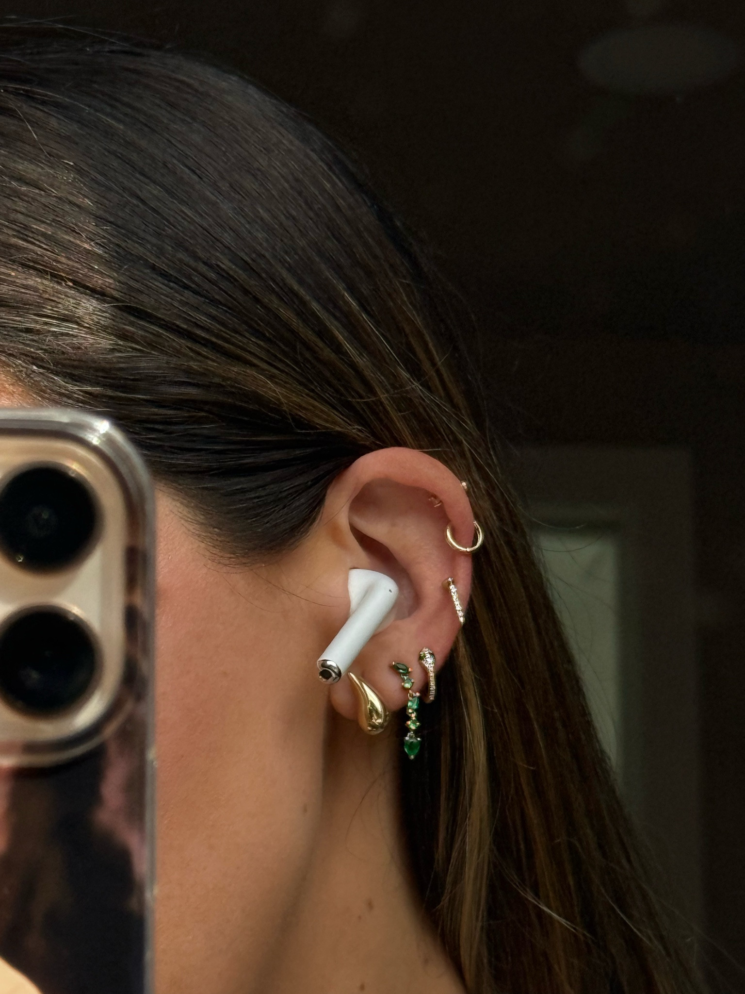 Ear party ✨🪡💚

#LTKFindsUnder50 #LTKHoliday #LTKGiftGuide