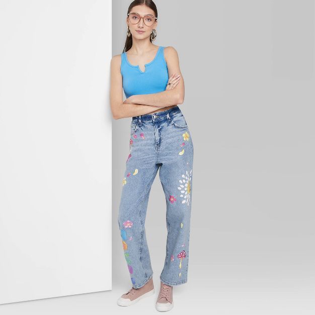 Women's High-Rise Dad Jeans - Wild Fable™ Medium Wash | Target