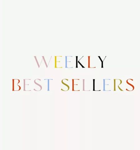 Weekly best sellers | 3/12 - 3/19