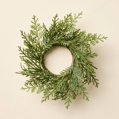 Set of 4 Napkin Rings Green - Hearth & Hand™ with Magnolia | Target