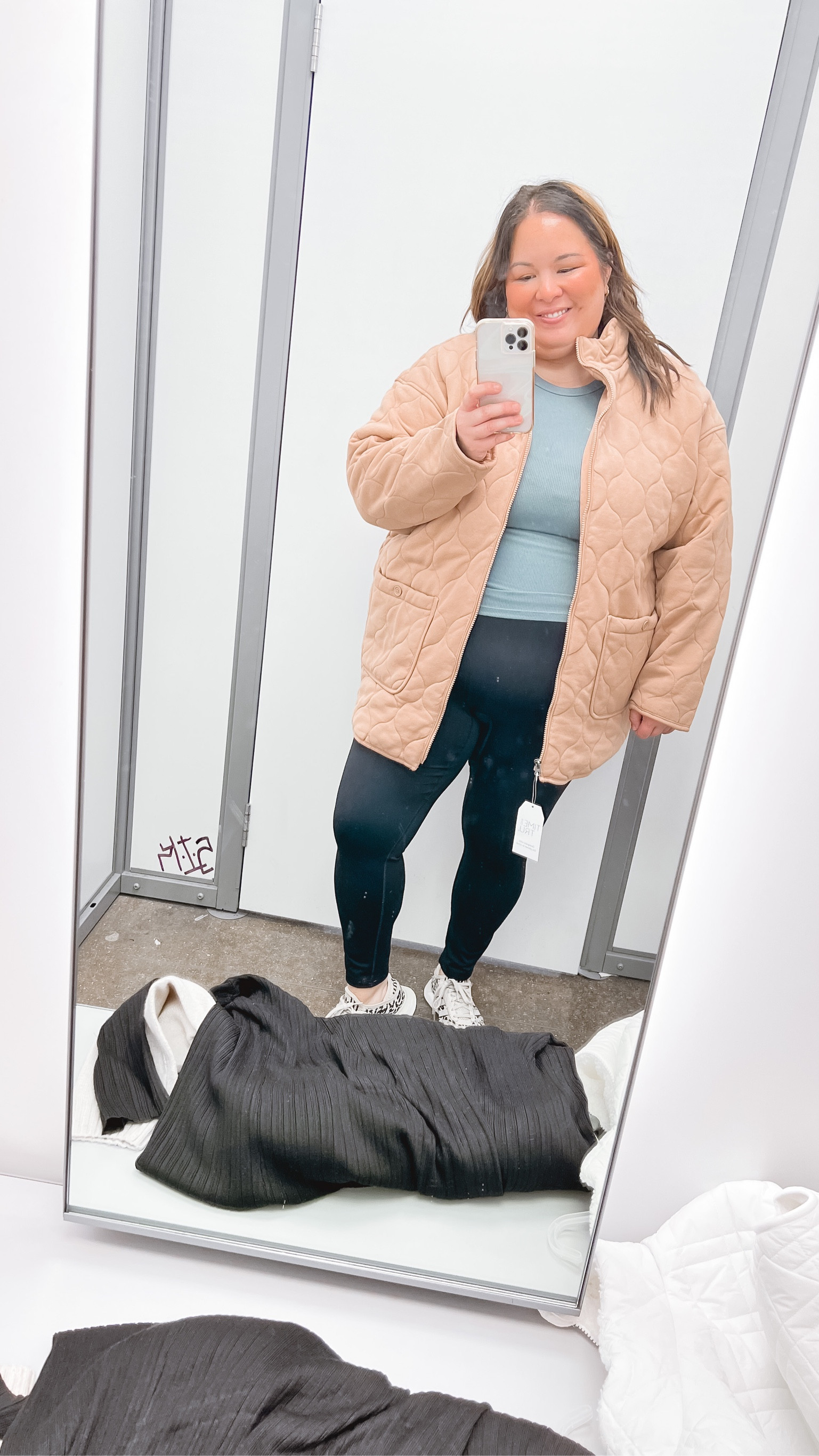 YouTube video will be going up. The Walmart quilted jacket is comfy and oversized. Size down in this one.

#LTKSeasonal #LTKstyletip #LTKunder50