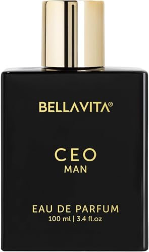BellaVita Luxury CEO Man Perfume for Men (3.38 fl.oz) | Long-Lasting Men's Perfume with Lemon, Lavender, Tonka Vetiver & Moss Fragrance for Man | CEO Parfum for Men | Vegan & Cruelty-Free Fragrance | Amazon (US)