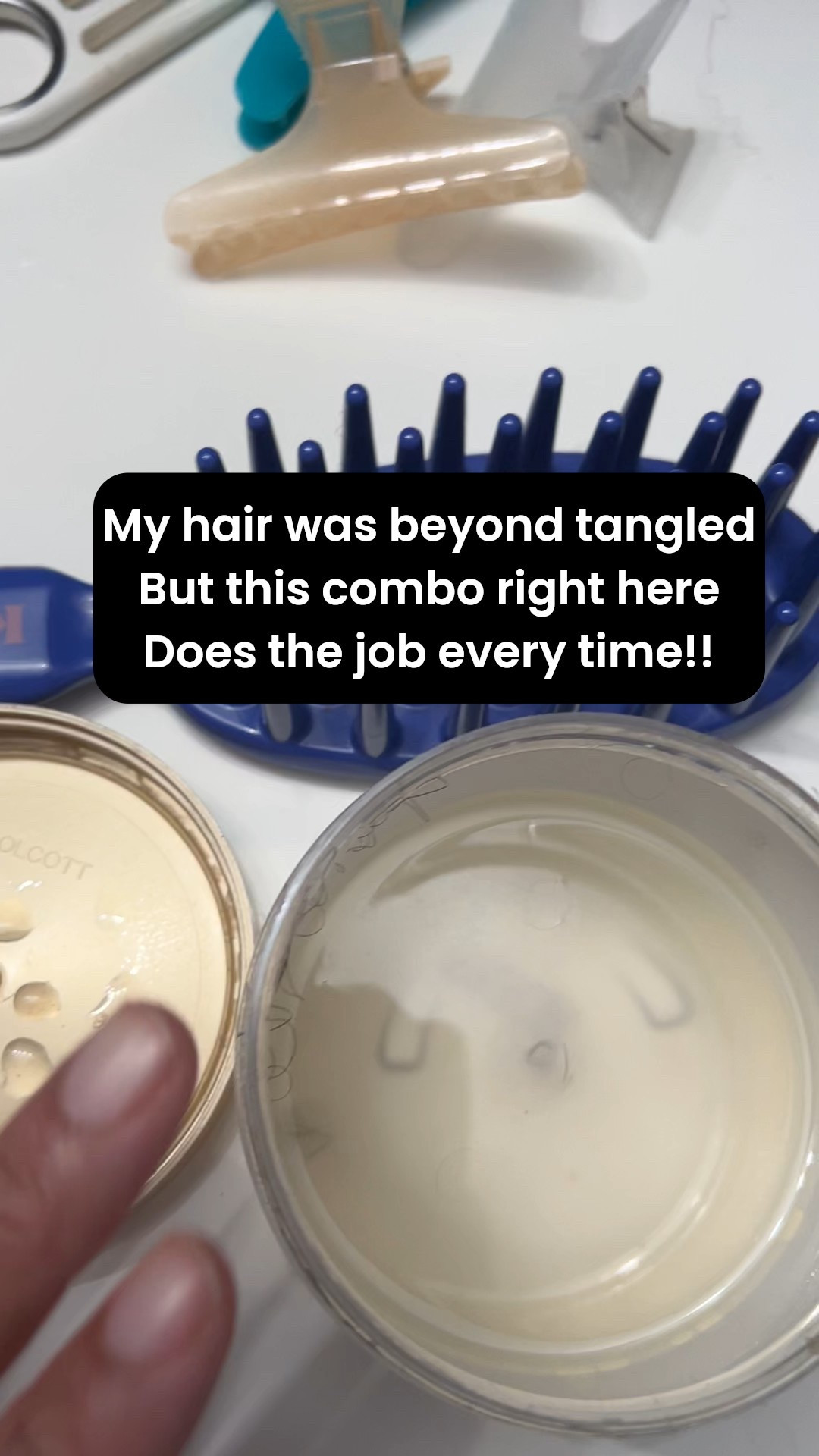 My hair has been neglected and ended up being so so tangled on wash day. I had to bring out my go-to to get the detangling done with ease and this combo is ittt!!!!

#LTKgrwm #LTKBeauty #LTKselfcare