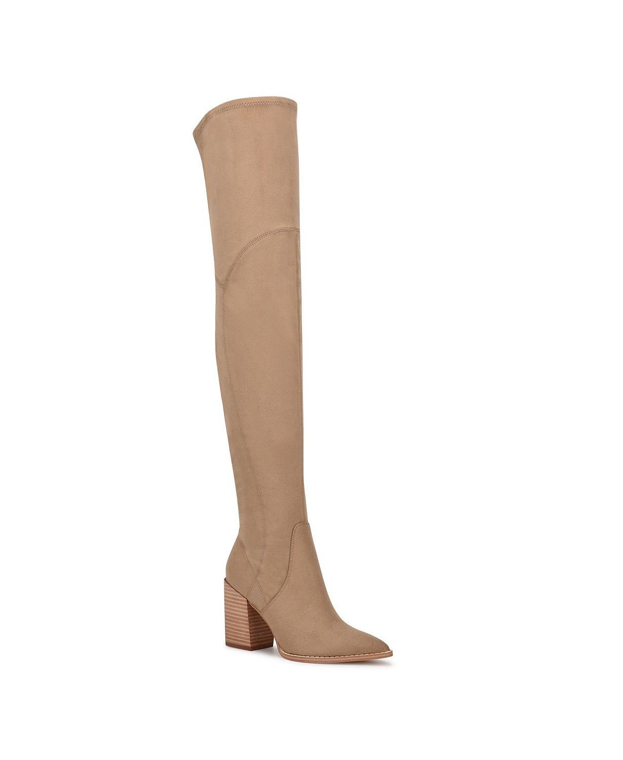 Nine West Women's Barret Over The Knee Heeled Boots & Reviews - Boots - Shoes - Macy's | Macys (US)