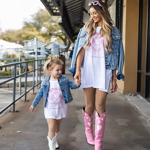 Cowgirl at Heart T-shirt (Vintage Feel) | Sassy Queen