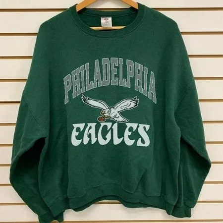 Vintage Philadelphia Eag.Les Football The Eag.Les Sweatshirt Eag.Les Fan Shirt Crewneck Sweatshirt Size S Tee As Picture New | Walmart (US)