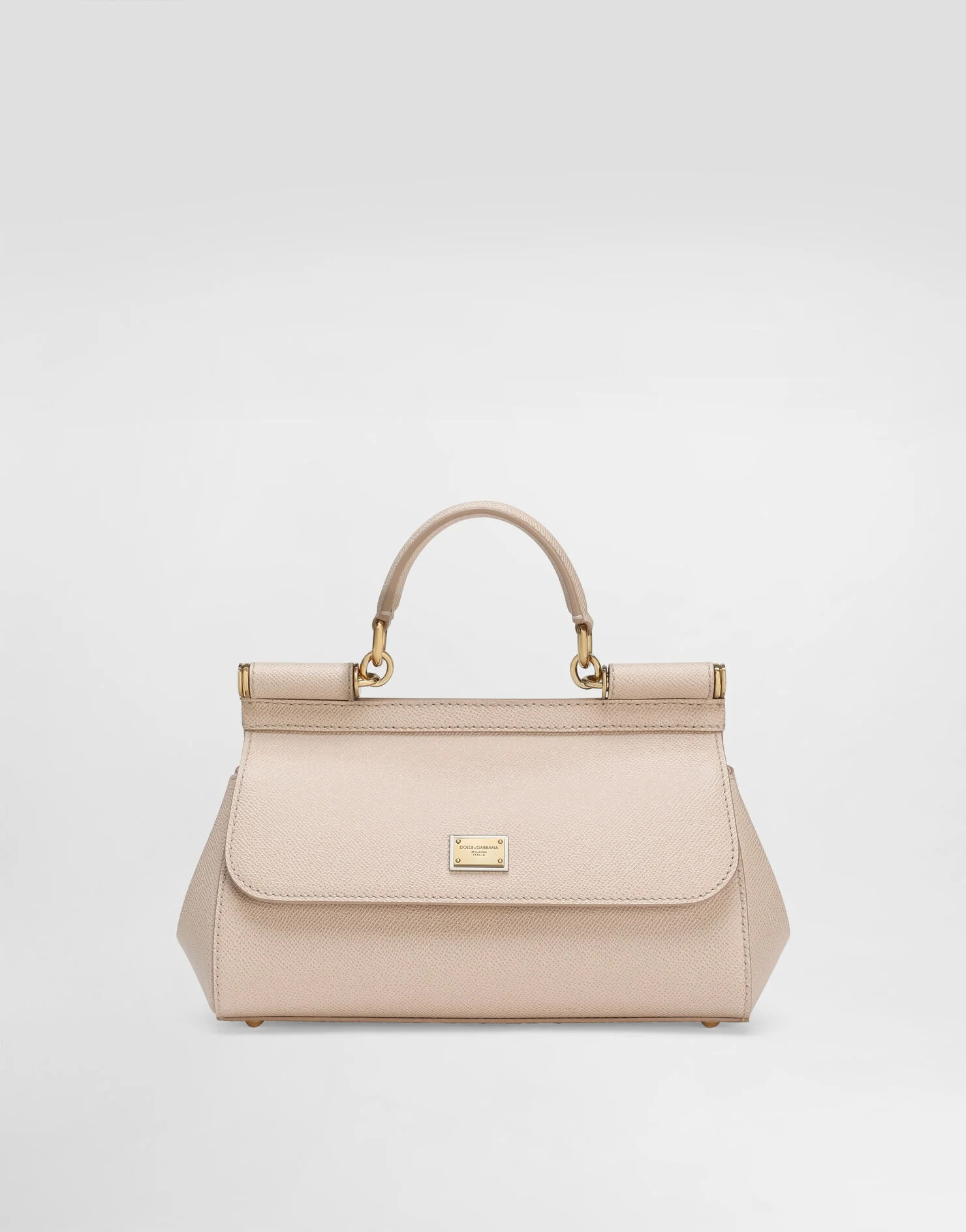 Medium Sicily handbag in dauphine calfskin | Dolce & Gabbana US