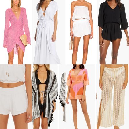 Travel Outfit, vacation outfit, spring break, cover-up’s, swimsuits, swimwear, romper, dress, white shorts, pink dress, crochet pants, long white dress. ✨

#LTKtravel #LTKswim #LTKstyletip