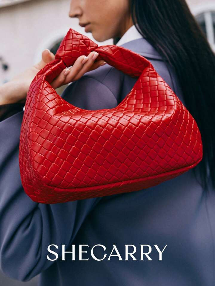 SHECARRY Bolsos de mano de mujer PU para negocios/viajes/trabajo/oficina casual. Estilo de dinero... | SHEIN