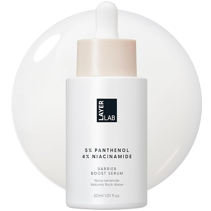 LAYERLAB Barrier Boost Serum, Panthenol Niacinamide Face Serum, 1.01 fl oz | Amazon (US)