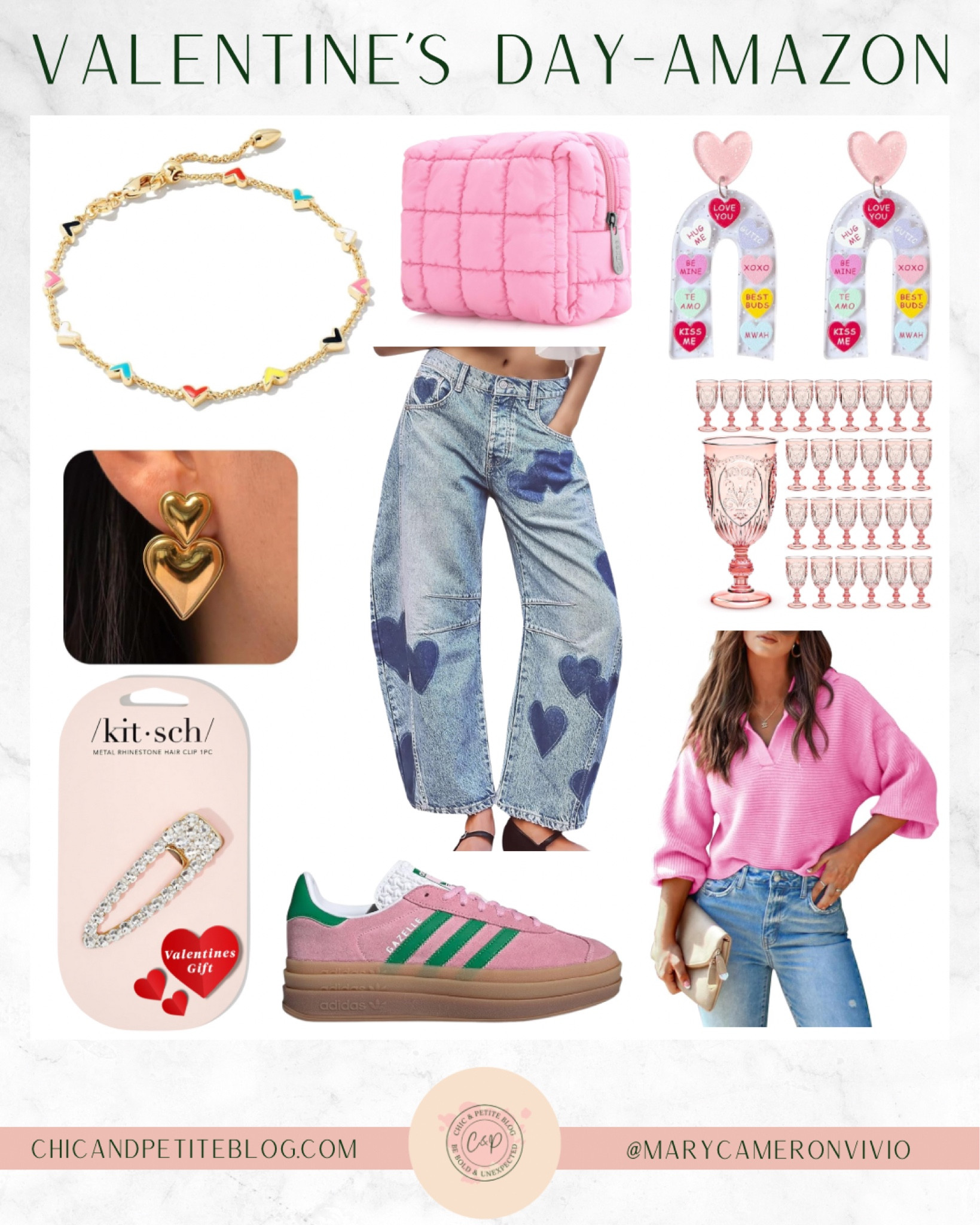 Valentine’s Day Finds from Amazon ❤️🩷

Date Night // Red and Pink // Holiday Earrings // Red Lady Jacket // Stanley Cup // XO // LTK Under 50 // LTK Under 100 // Barrel Jeans // Heart Jewelry // Heart Earrings 

#LTKStyleTip #LTKFindsUnder50 #LTKSeasonal