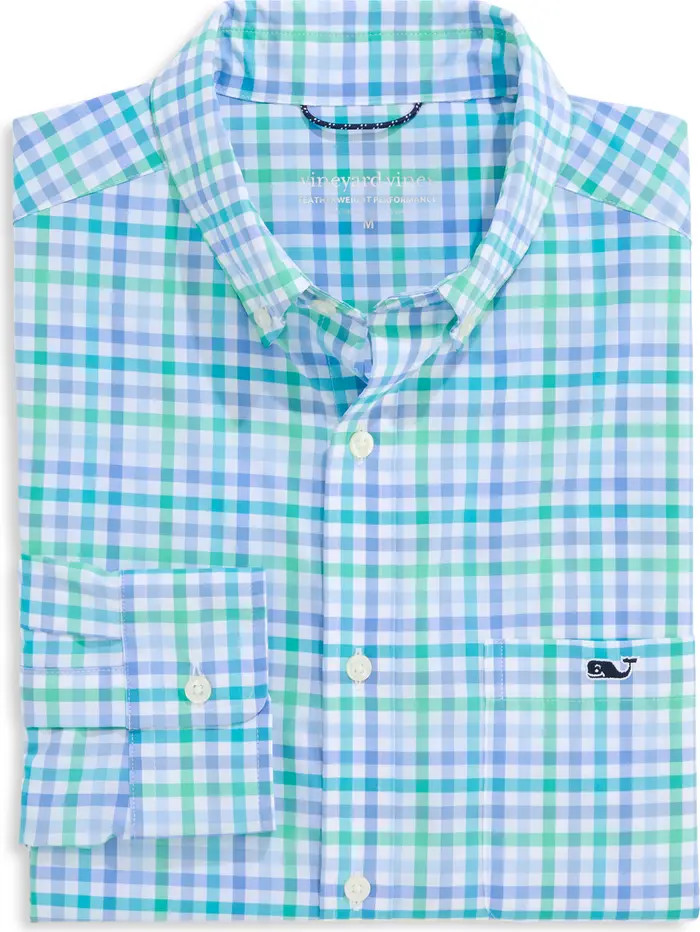 Mangrove UPF 30+ Button-Down Shirt | Nordstrom