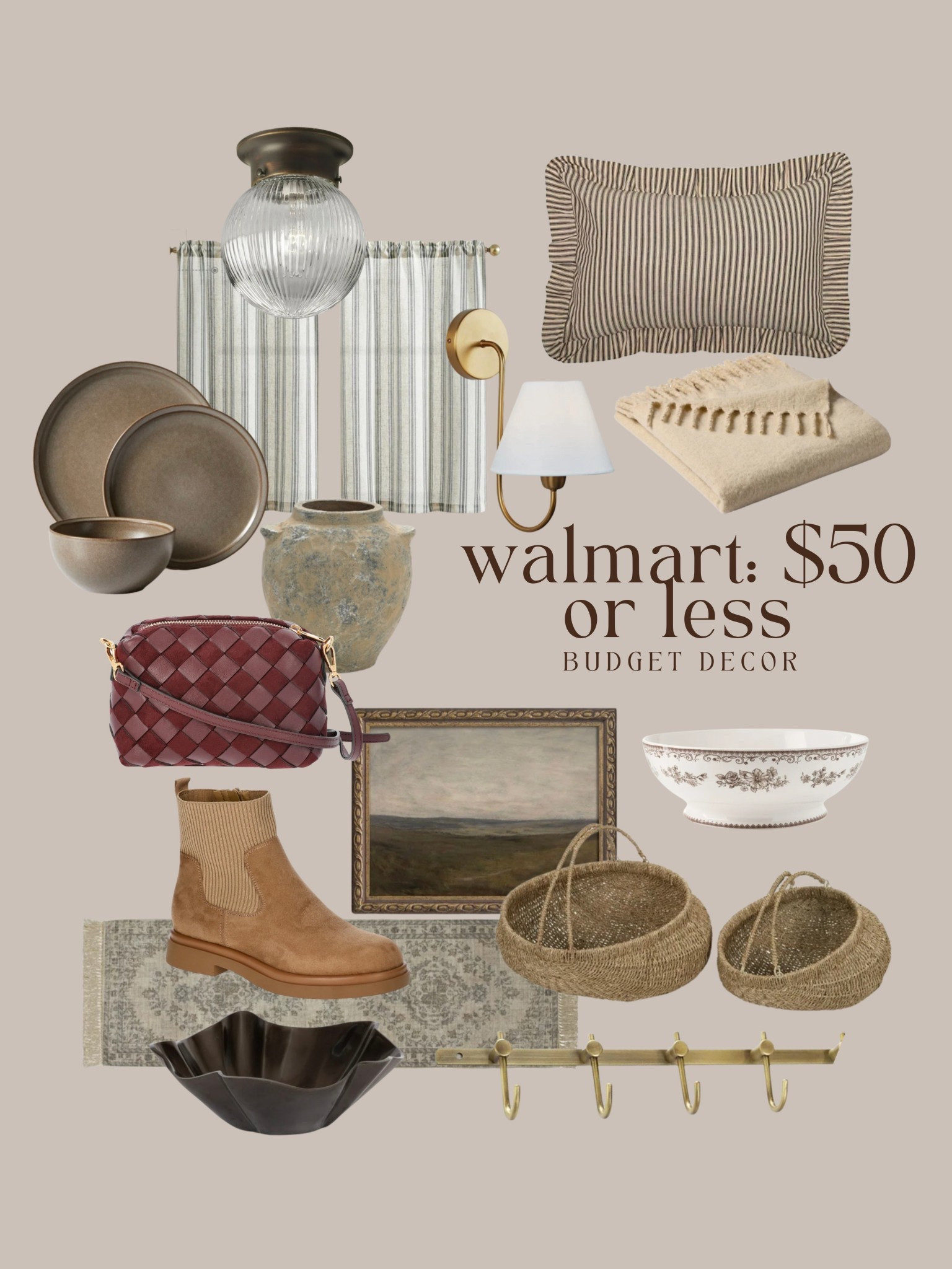 $50 or less - walmart
amazon home, amazon finds, walmart finds, walmart home, affordable home, amber interiors, studio mcgee, home roundup 

#LTKHome