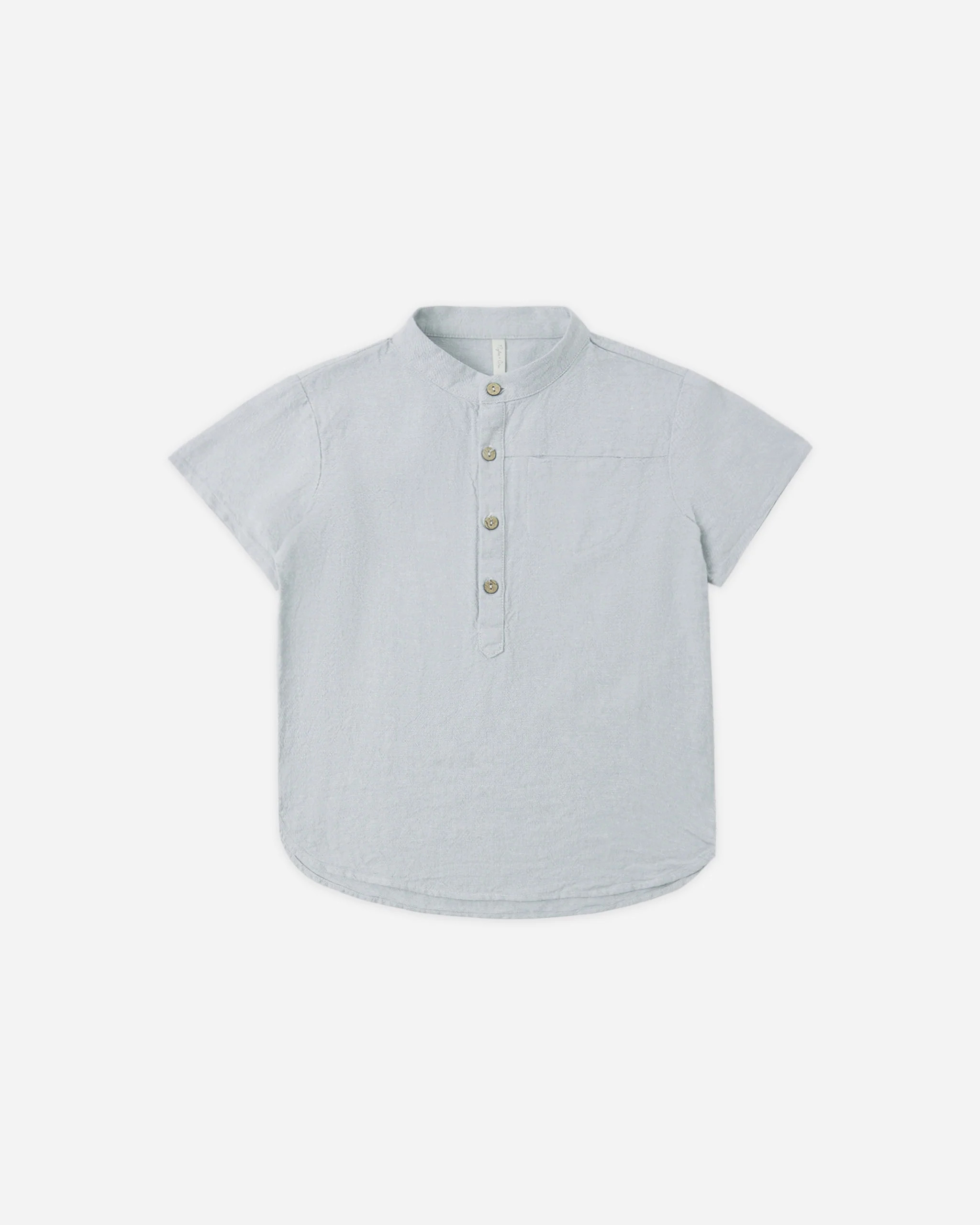 Mason Shirt Heathered Light Blue | Rylee + Cru
