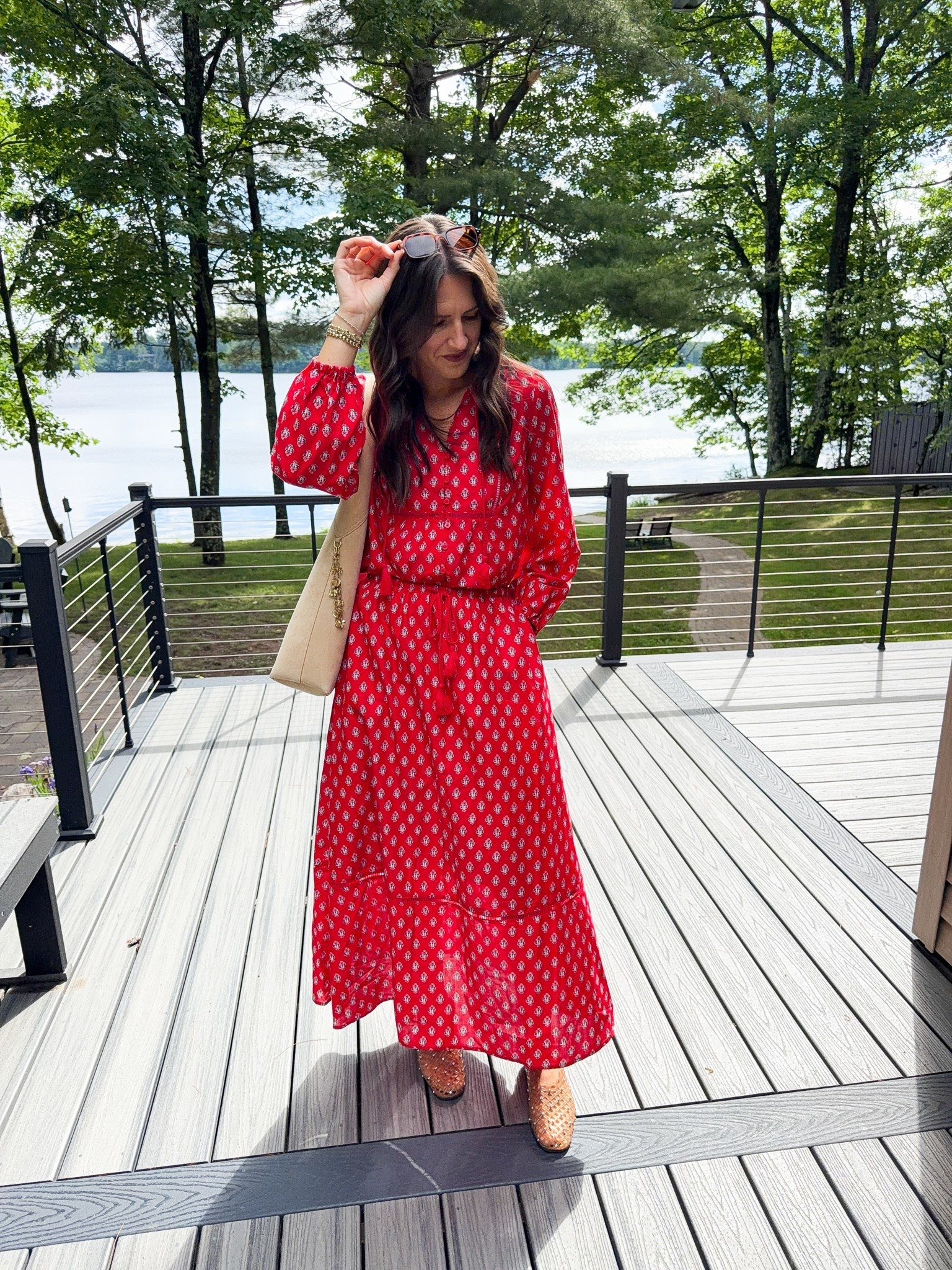 This set from @Target is so fantastic! So many ways you can mix and match the pieces with other items in your closet this summer. Wearing a small in both. #ad #targetpartner