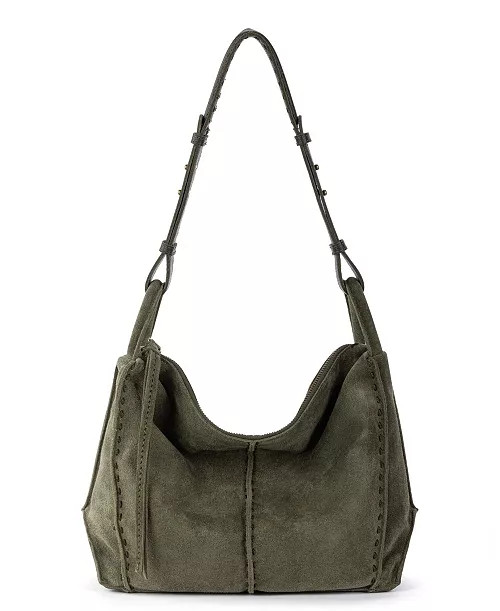 Los Feliz Leather Medium Hobo Bag | Macy's
