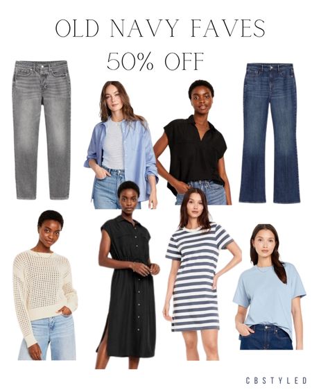 Some of my old navy favorites are currently on sale for 50% off! You don’t want to miss out! Old navy fashion finds, sale finds at old navy. Spring outfit ideas 

#LTKstyletip #LTKsalealert #LTKfindsunder100