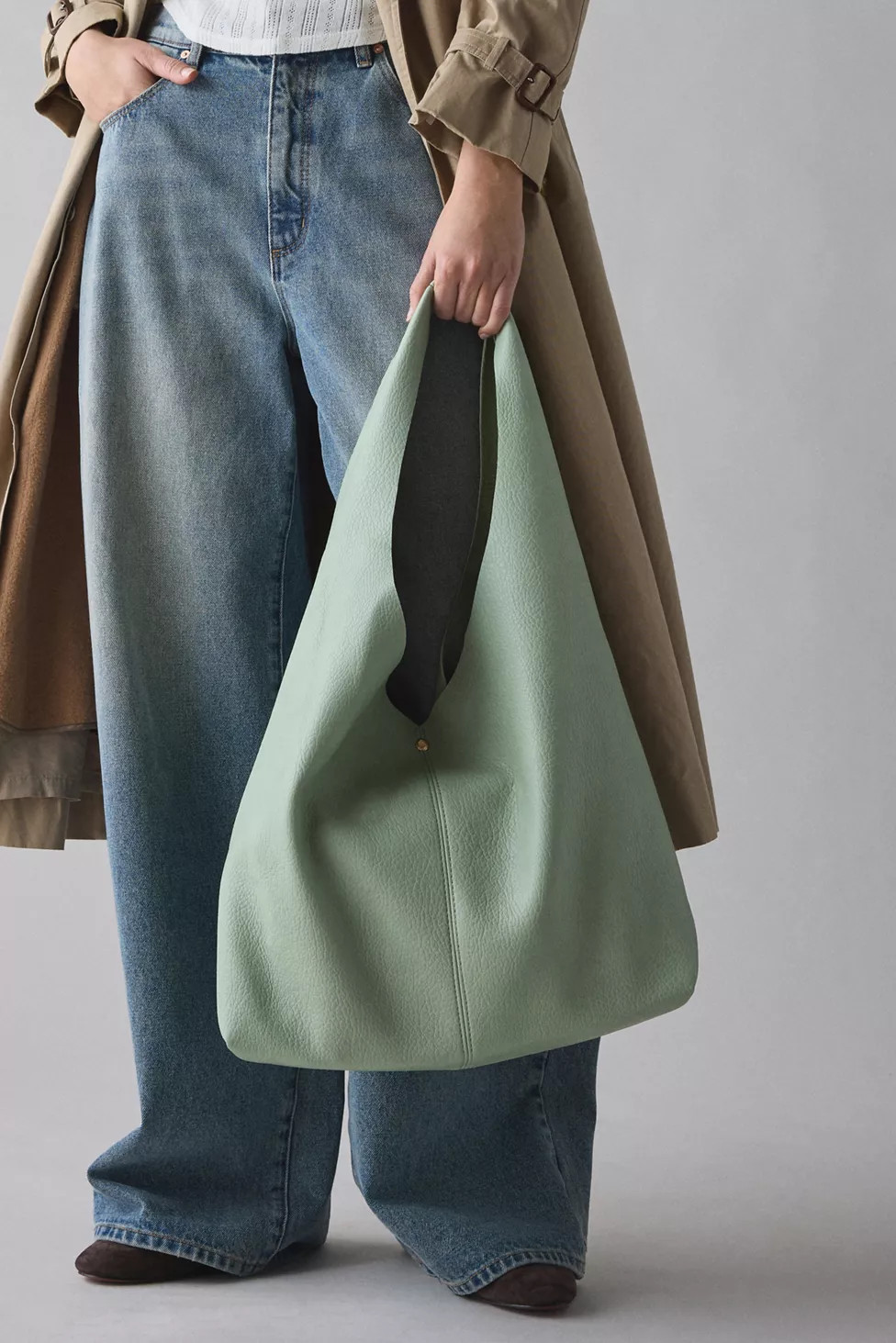 Boston Faux Leather Hobo Bag | Urban Outfitters (US and RoW)