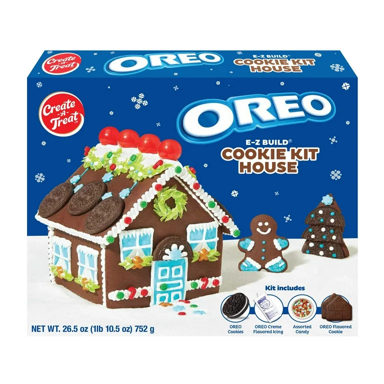 Create a Treat OREO E-Z Build® Cookie House Kit, Regular, 26.5 - Walmart.com | Walmart (US)