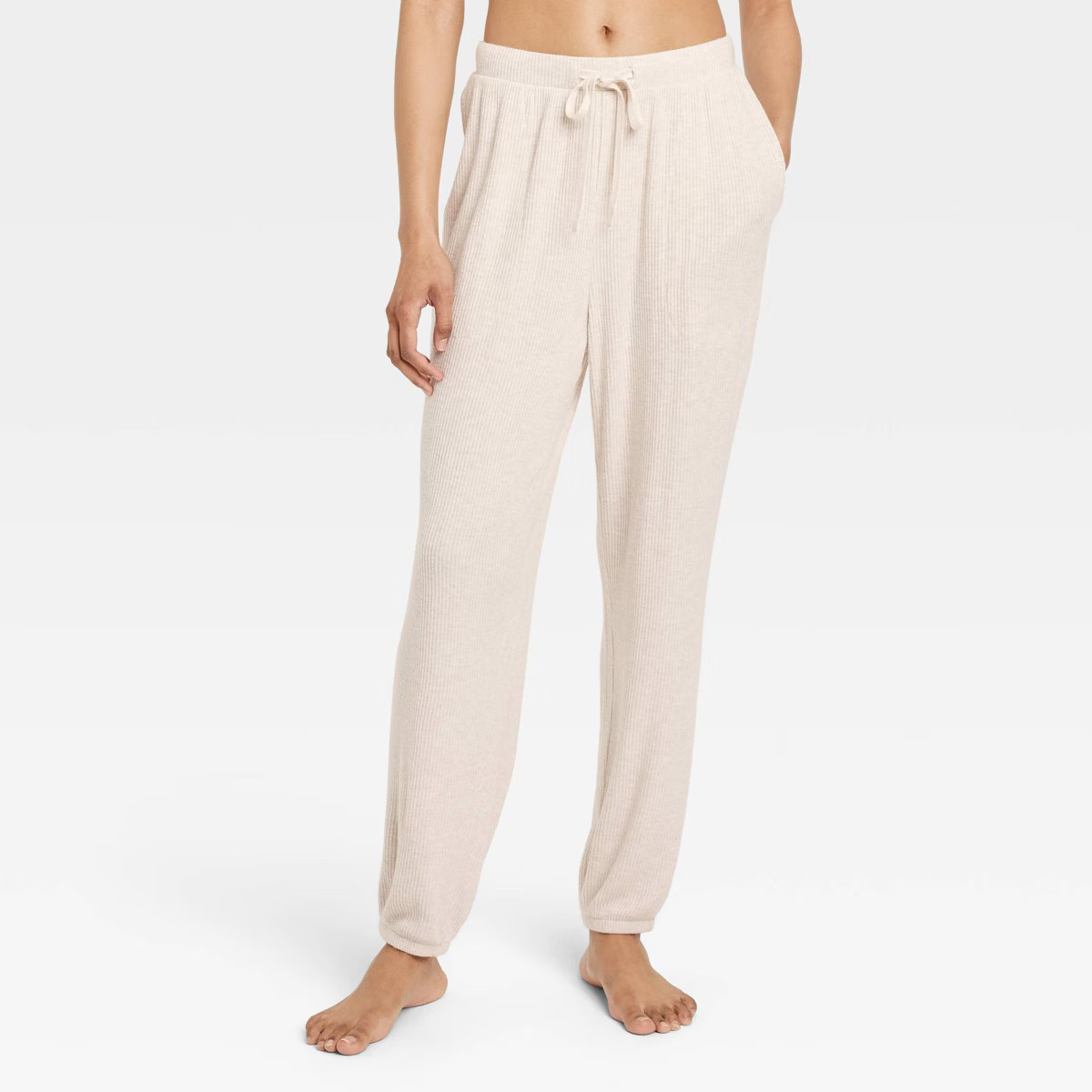 Women's Cozy Ribbed Jogger Pants - Auden™ | Target