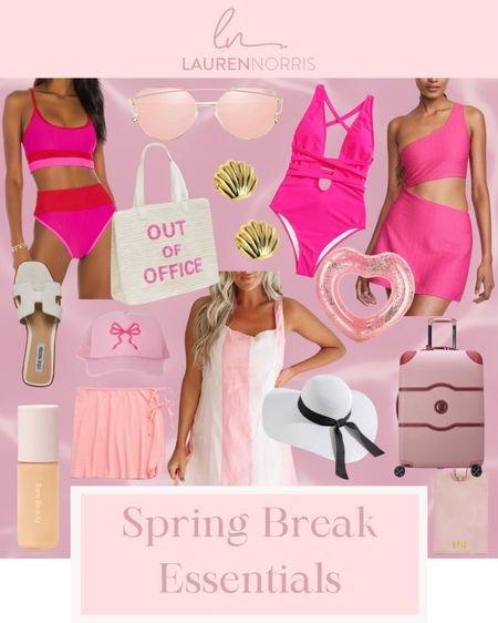 Spring break essentials!! Everything you need for your upcoming trip💖💖

#LTKSpringSale #LTKSeasonal #LTKfindsunder50