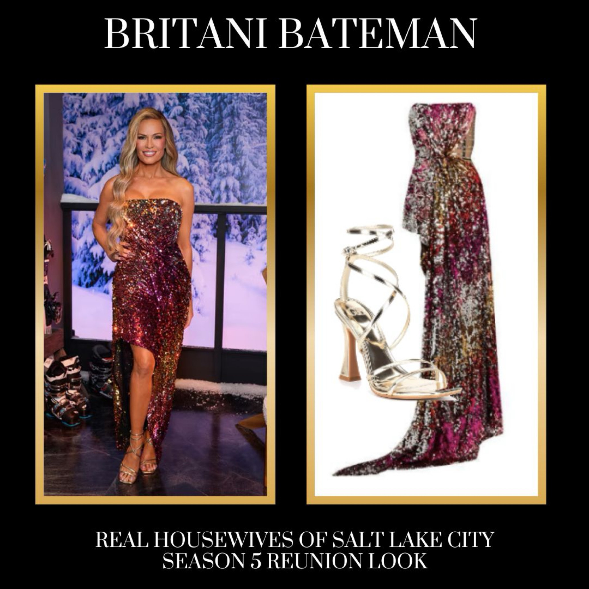 Britani Bateman’s Real Housewives of Salt Lake City Season 5 Reunion Look Styled by Kristtian Chevere 📸 + Info = @bravotv 