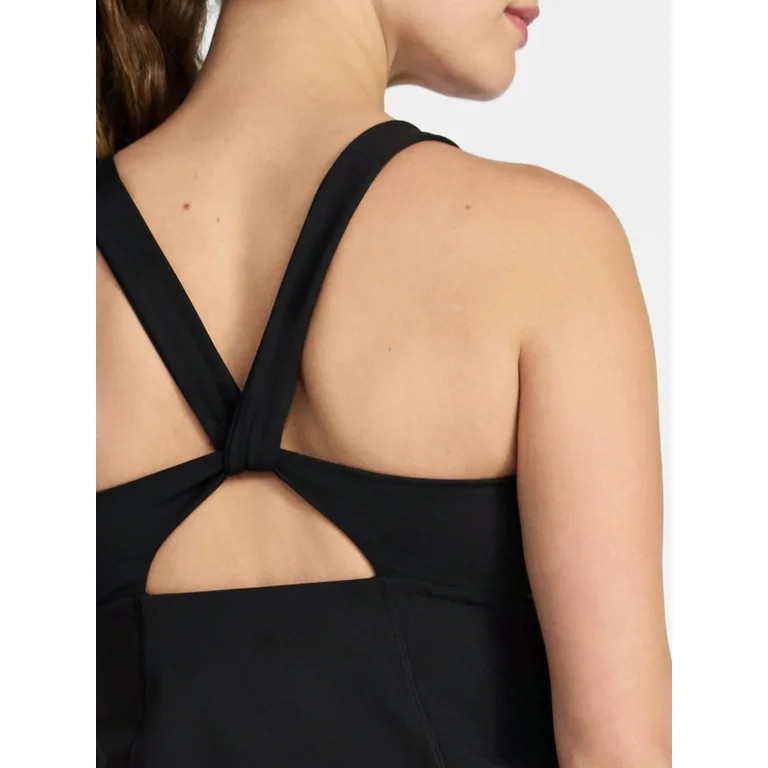 Avia Women's Twist Back Active Dress, Sizes XS-XXXL | Walmart (US)