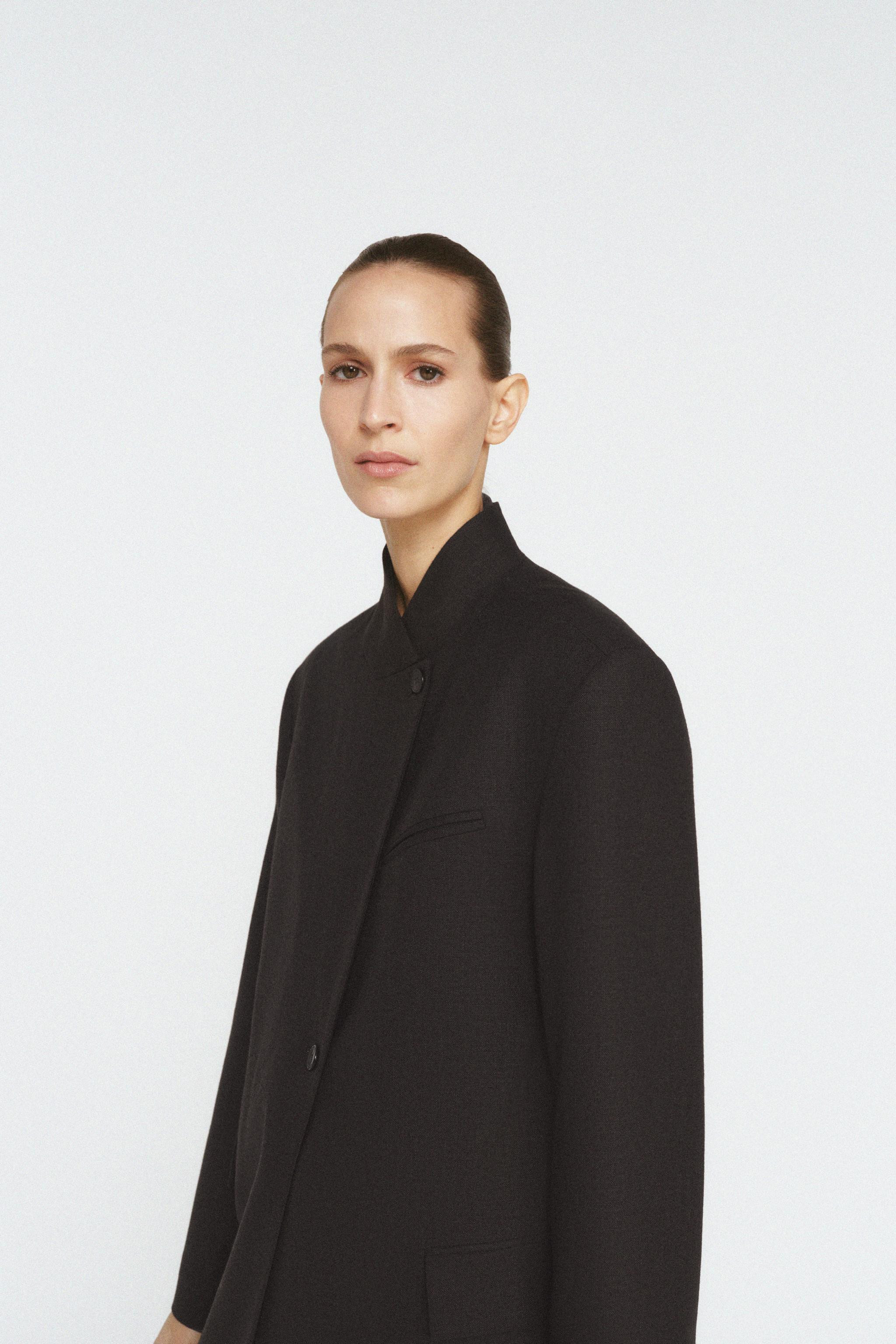 WOOL TWILL COAT ZW COLLECTION LIMITED EDITION | Zara UK