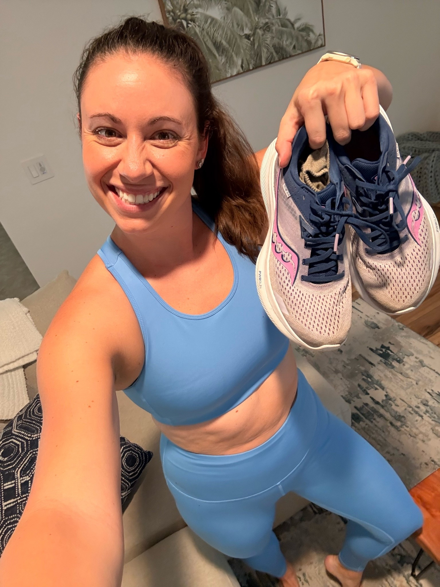 Today’s workout fit! I love Amazon sets as they come through prime and come in countless colors! You all know I love my Saucony Rides too!

#LTKfitnessgoals #LTKActive #LTKootd