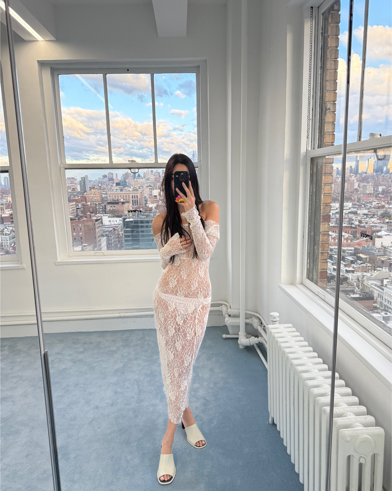 White lace longsleeve maxi dress 

#LTKPetite #LTKStyleTip #LTKootd