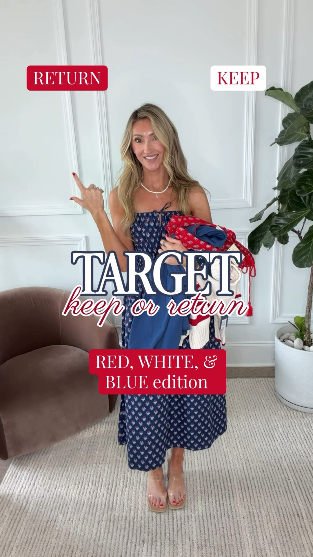 Target keep or return red, white, & blue edition!!❤️🤍🩵

#LTKgrwm #LTKmomlife #LTKootd