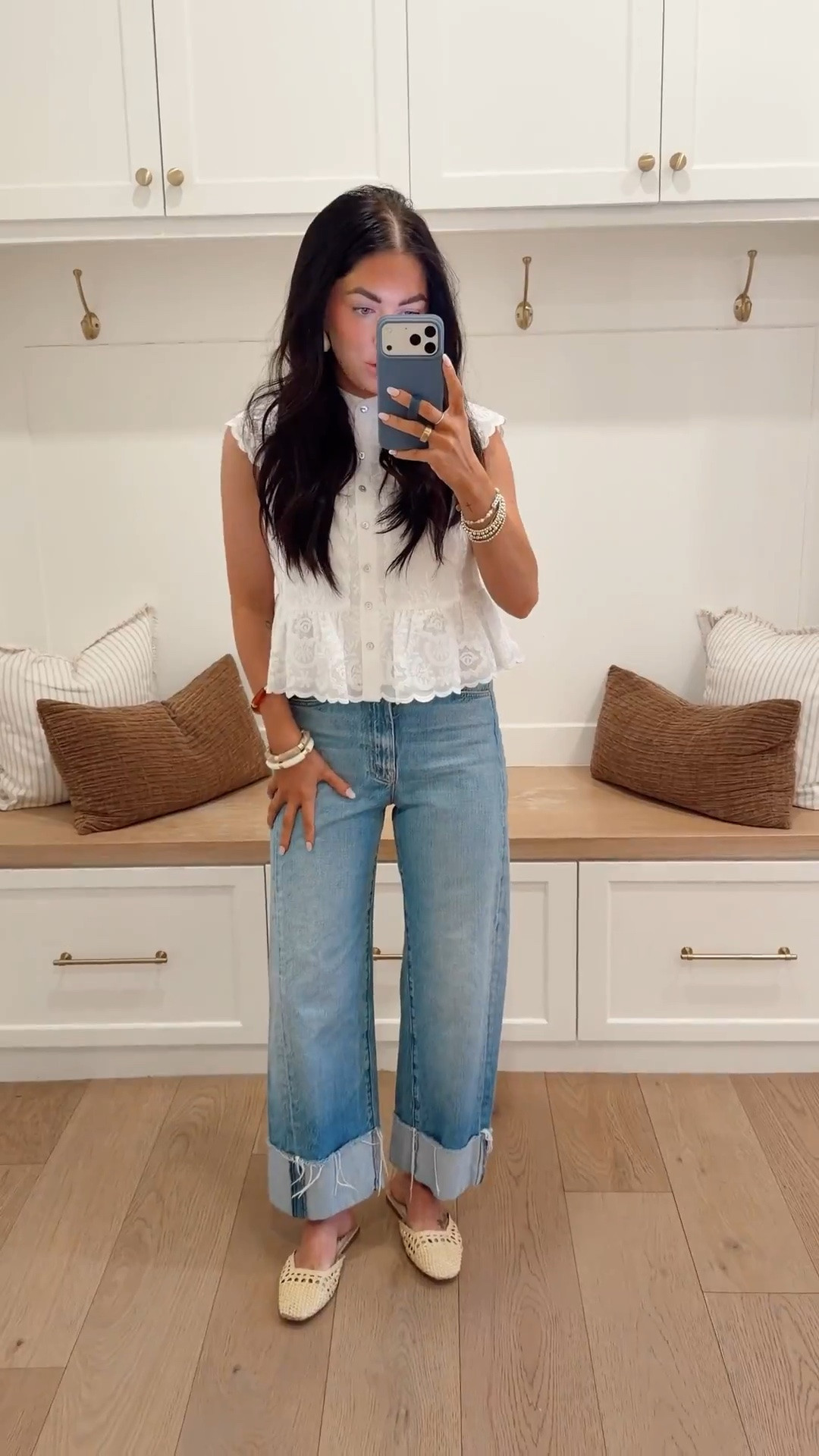 This top is SO perfect for Summer🫶🏼 paired it with my Mother jeans!



Summer outfits, seasonal, lace top, breezy, breathable, cuffed jeans, mother denim, anthro, dillards, Sam Edelman, Katy roach, livingmybeststyle

#LTKSeasonal #LTKootd