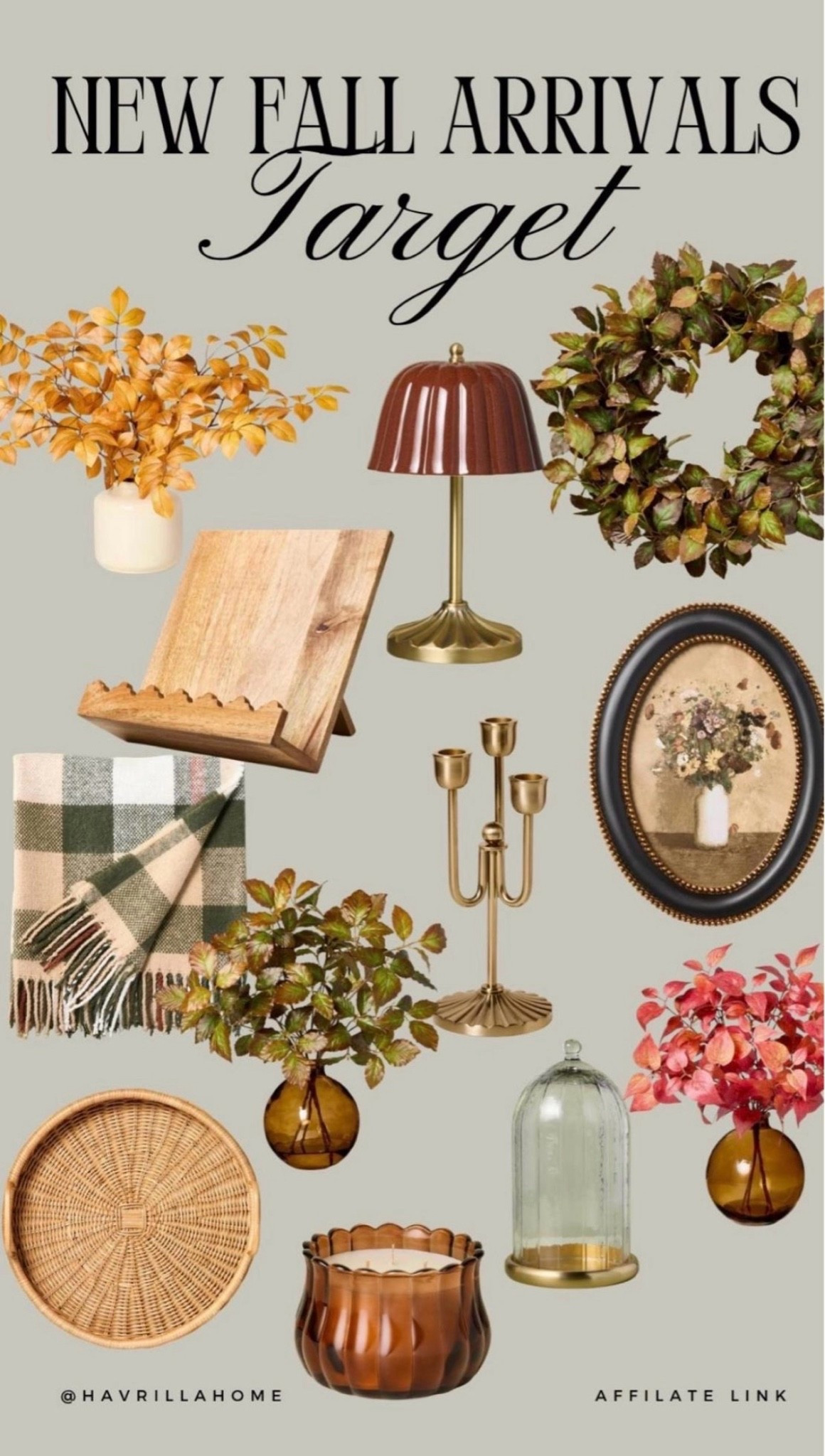 Fall decor, Target fall decor, Target home finds, fall home decor, autumn home decor, cozy home decor, neutral fall decor, fall wreath, amber glass vase, plaid throw blanket, decorative candle holders, wood cookbook stand, fall stems, artificial fall foliage, vintage wall art, woven tray, decorative cloche, amber candle, seasonal decorating, affordable home decor

#LTKSeasonal #LTKHome

Comment SHOP below to receive a DM with the link to this post on my LTK ⬇ https://liketk.it/6k9b8

#LTKSeasonal #LTKSaleAlert #LTKHome

Comment SHOP below to receive a DM with the link to this post on my LTK ⬇ https://liketk.it/6kYdU

#LTKHome #LTKSeasonal #LTKSaleAlert