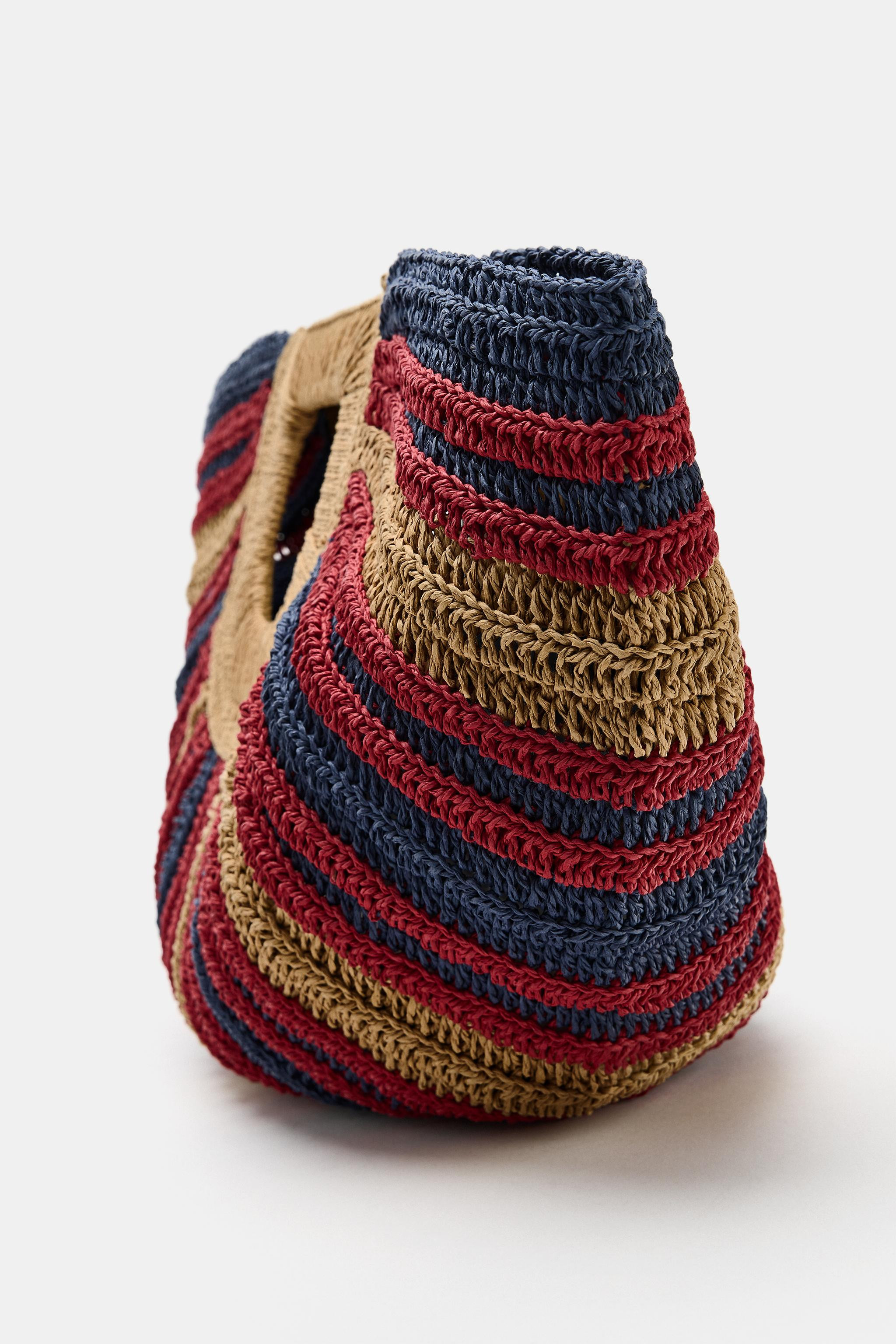 WOVEN EFFECT PRINT BAG | Zara Canada
