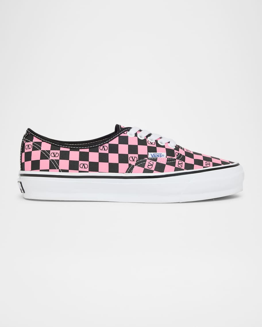 x Vans Authentic Checkered VLogo Sneakers | Neiman Marcus