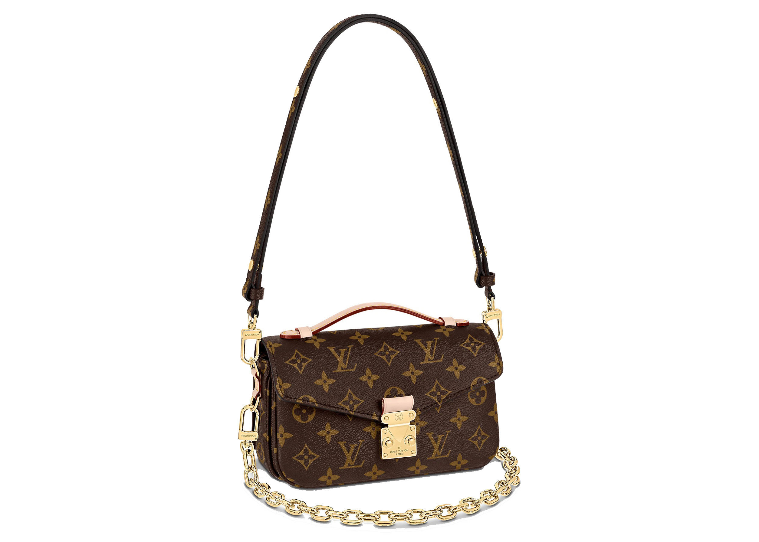 Women's Louis Vuitton Pochette Métis East West Monogram Canvas in Brown | StockX