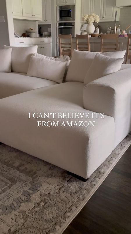 Some of our favorite amazon home finds! 

Sectional sofa, area rug, home decor, coffee table decor 

#LTKhome #LTKVideo #LTKsalealert