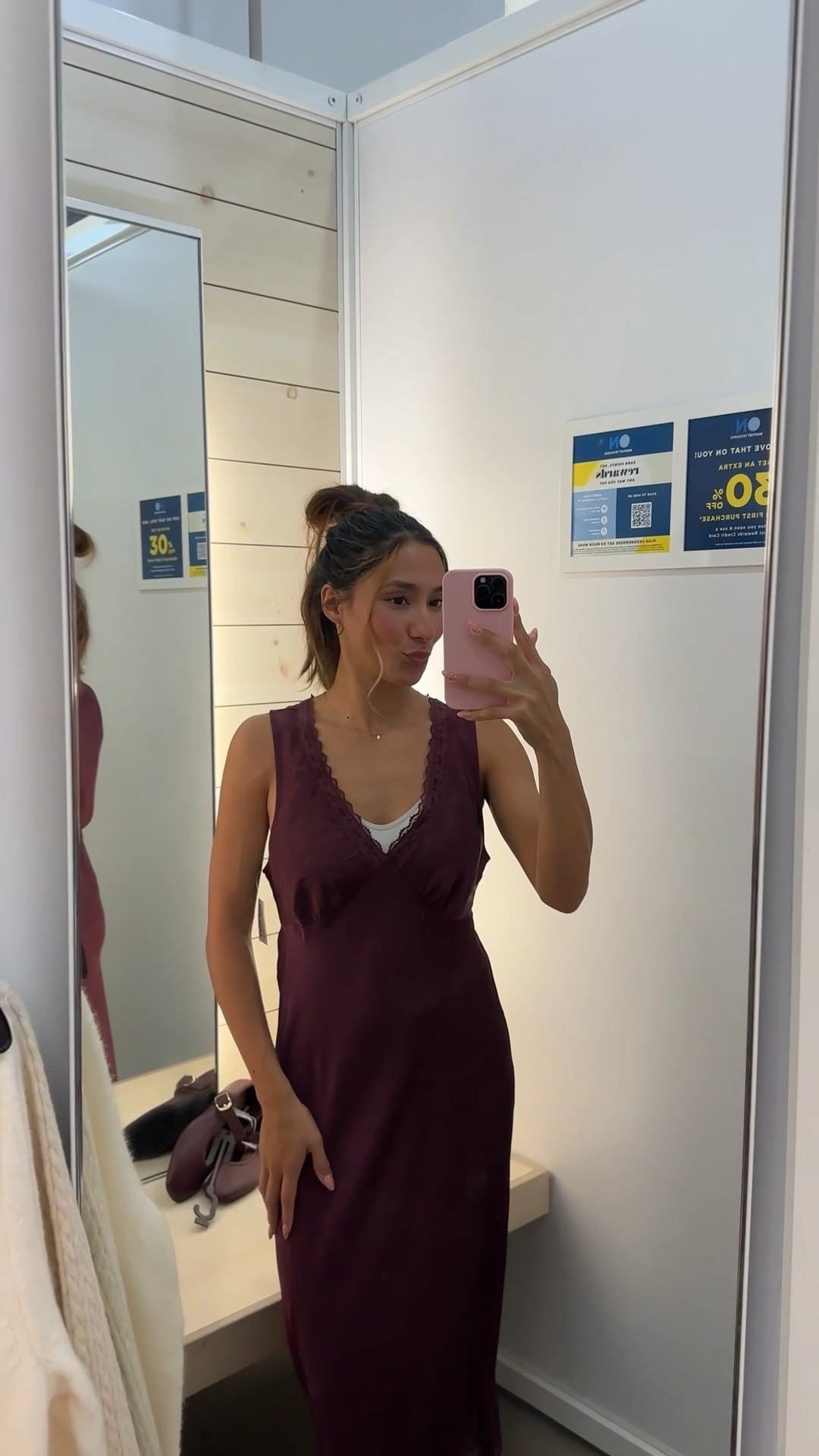 I’m loving maroon for this fall and this dress would be beautiful as is or paired with a cardigan on top when it gets cooler!

Old navy fall, dresses 
#LTKStyleTip

#LTKFindsUnder50 #LTKSeasonal #LTKPetite
