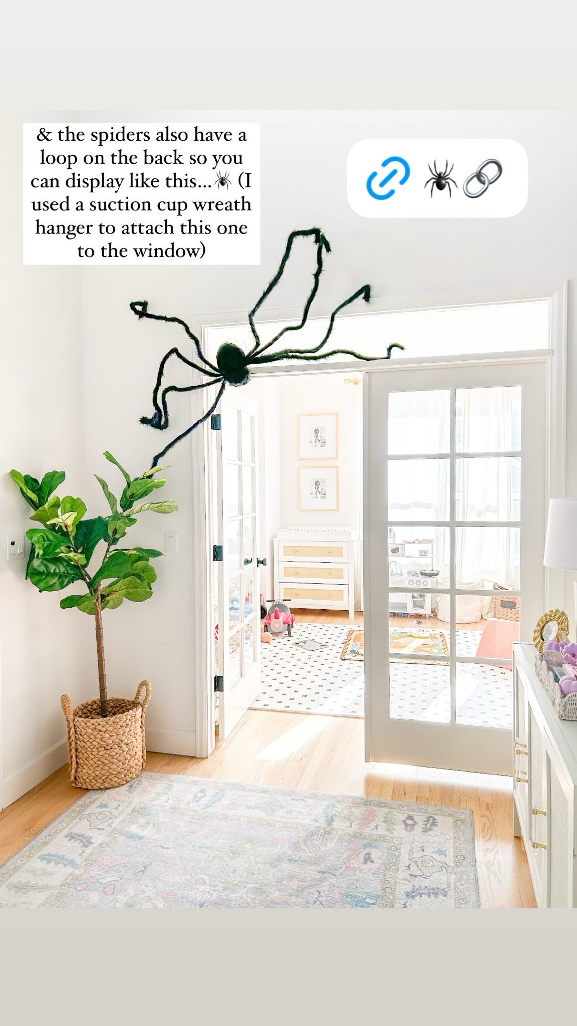 Spider decor for Halloween. 

#LTKHome #LTKSeasonal