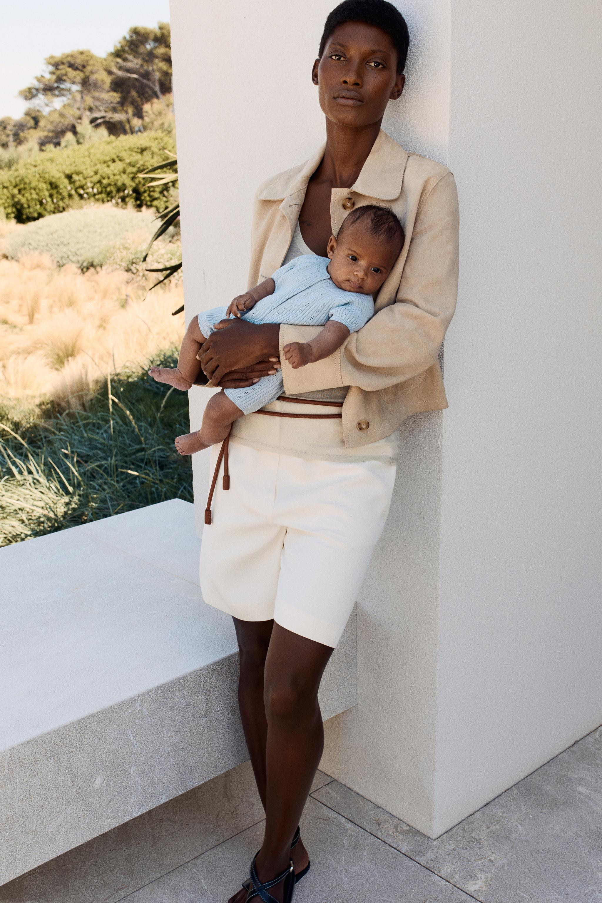 OPENWORK KNIT SHORT JUMPSUIT | Zara US