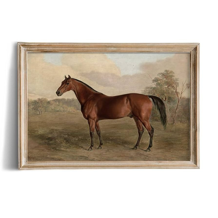 Rustic Farmhouse Wall Art Decor - Unframed Rolled Canvas 24x36 Large - Boho Landscape Pictures - ... | Amazon (US)