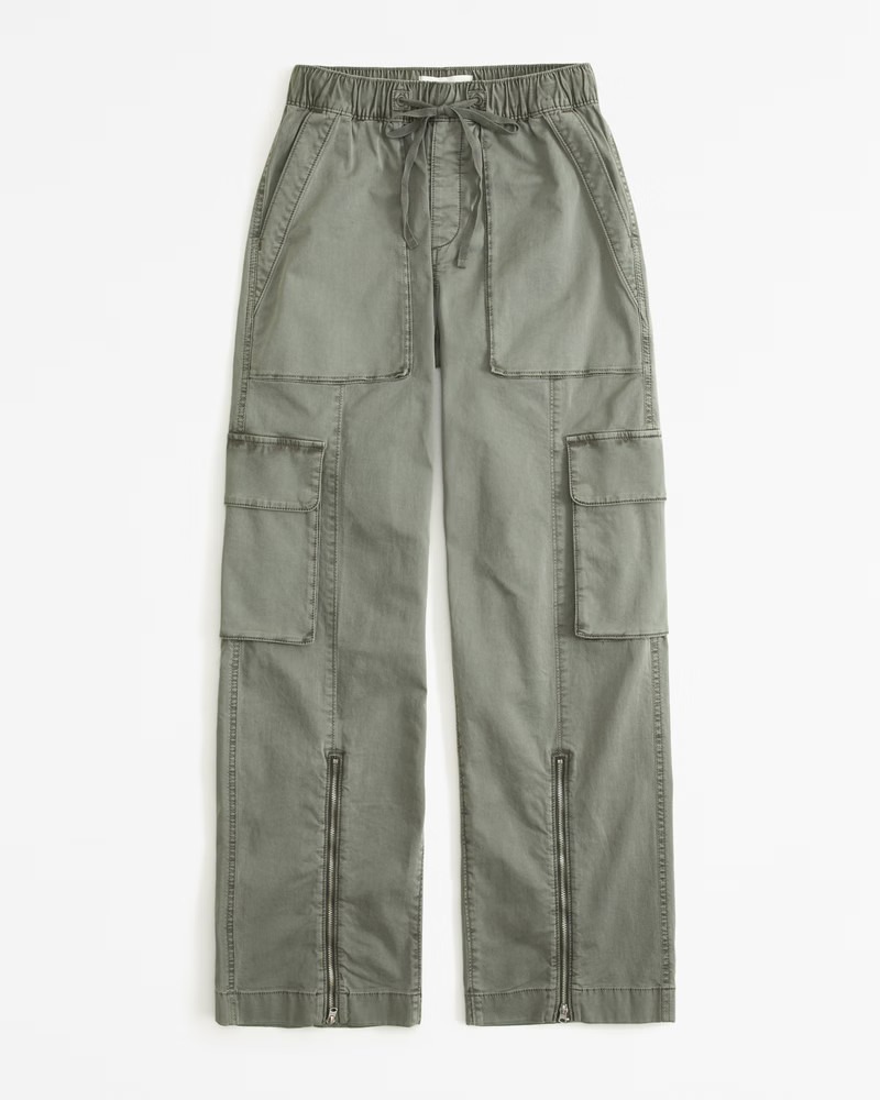 Baggy Cargo Pull-On Pant | Abercrombie & Fitch (US)
