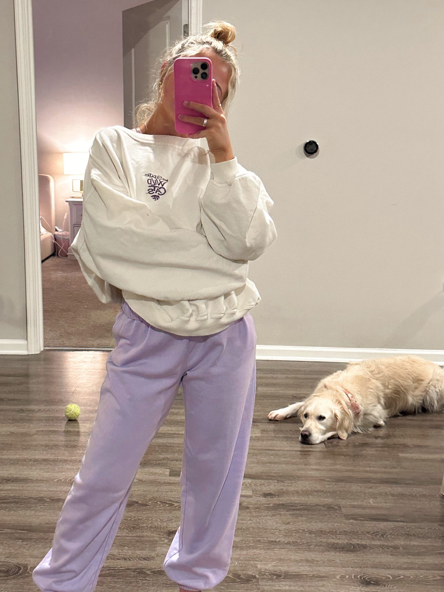 Top I stole from Brooke so ask her
Bottoms XS 