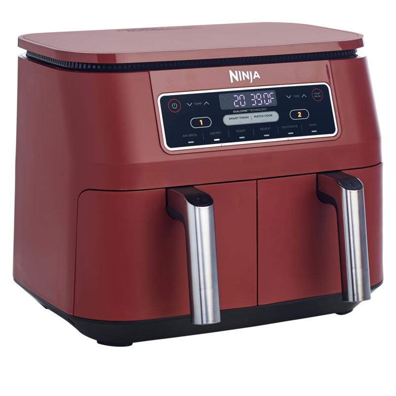 Ninja Foodi 8-Quart 6-in-1 DualZone Air Fryer with Racks & Kebabs | HSN | HSN
