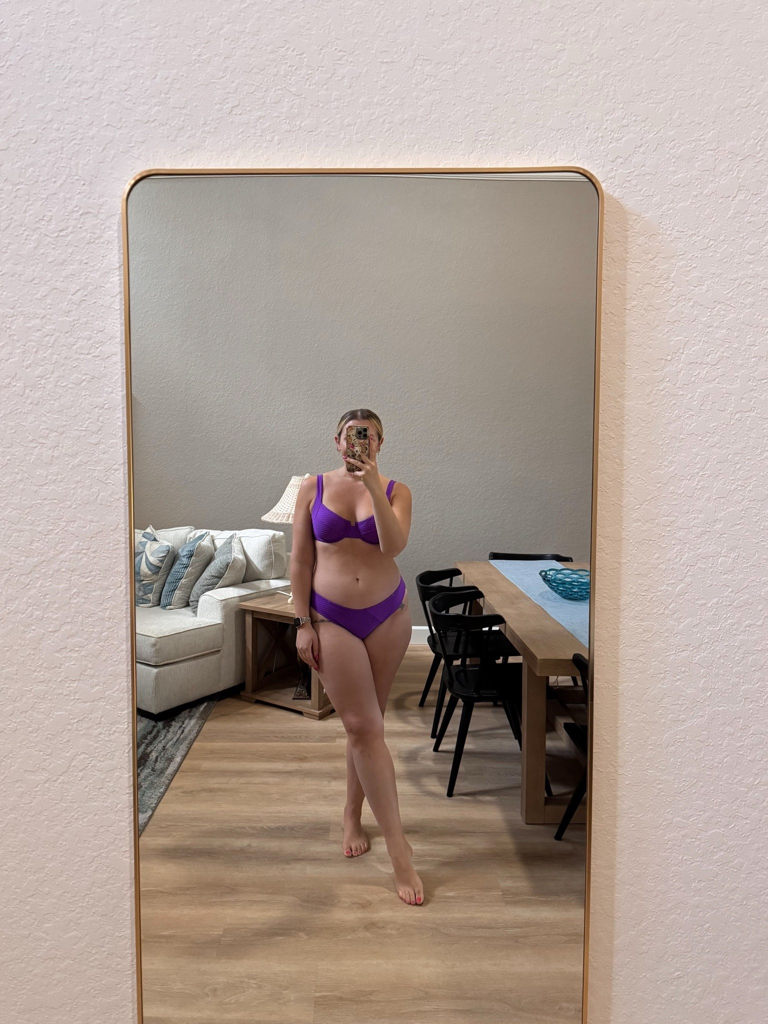 Haven’t worn the purple Vetchy swimsuit in a while! I wear a large on top & xl bottom. Vacation outfits beach, beach outfits

#LTKMidsize #LTKSwim #LTKTravel
