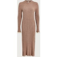 Axel Rib Knit Midi Dress | Varley US, Light Taupe Marl / S | Varley US