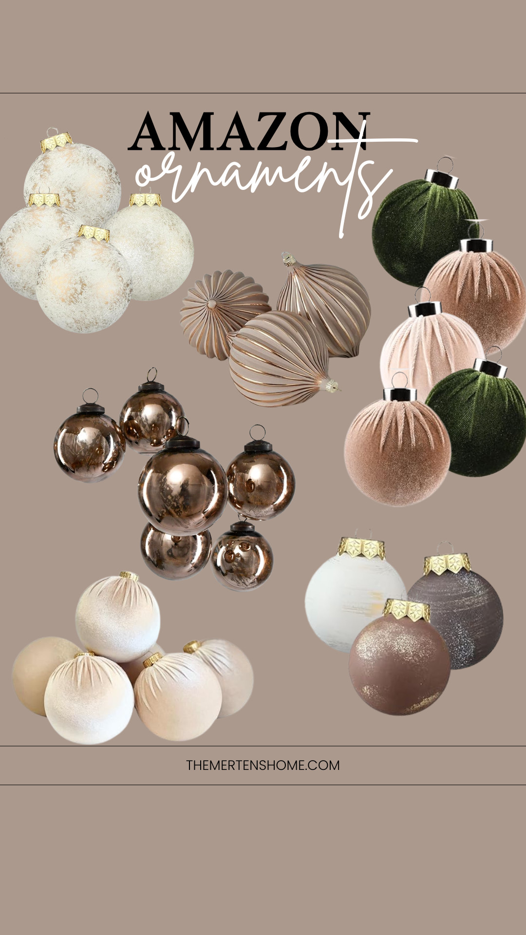  Amazon ornaments that add the perfect festive sparkle to you 

 #LTKHoliday #LTKHome