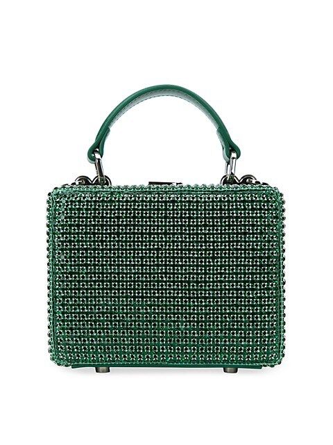 Brandon Blackwood Mini Kendrick Rhinestone Box Bag | Saks Fifth Avenue