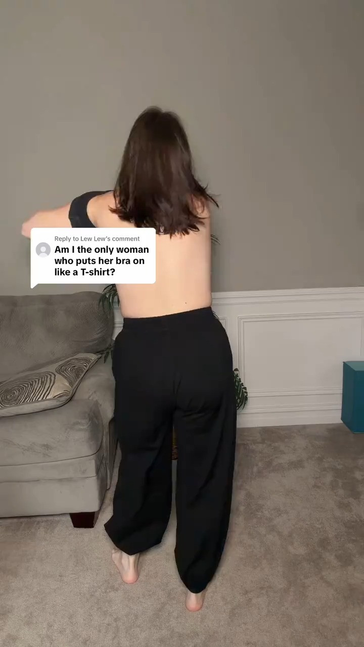 Doing it like a tshirt stretches the band out so quickly! #Bra #bras #liftingbra #brarecommendation #brareview 

 #LTKdayinmylife #LTKgrwm #LTKmomlife