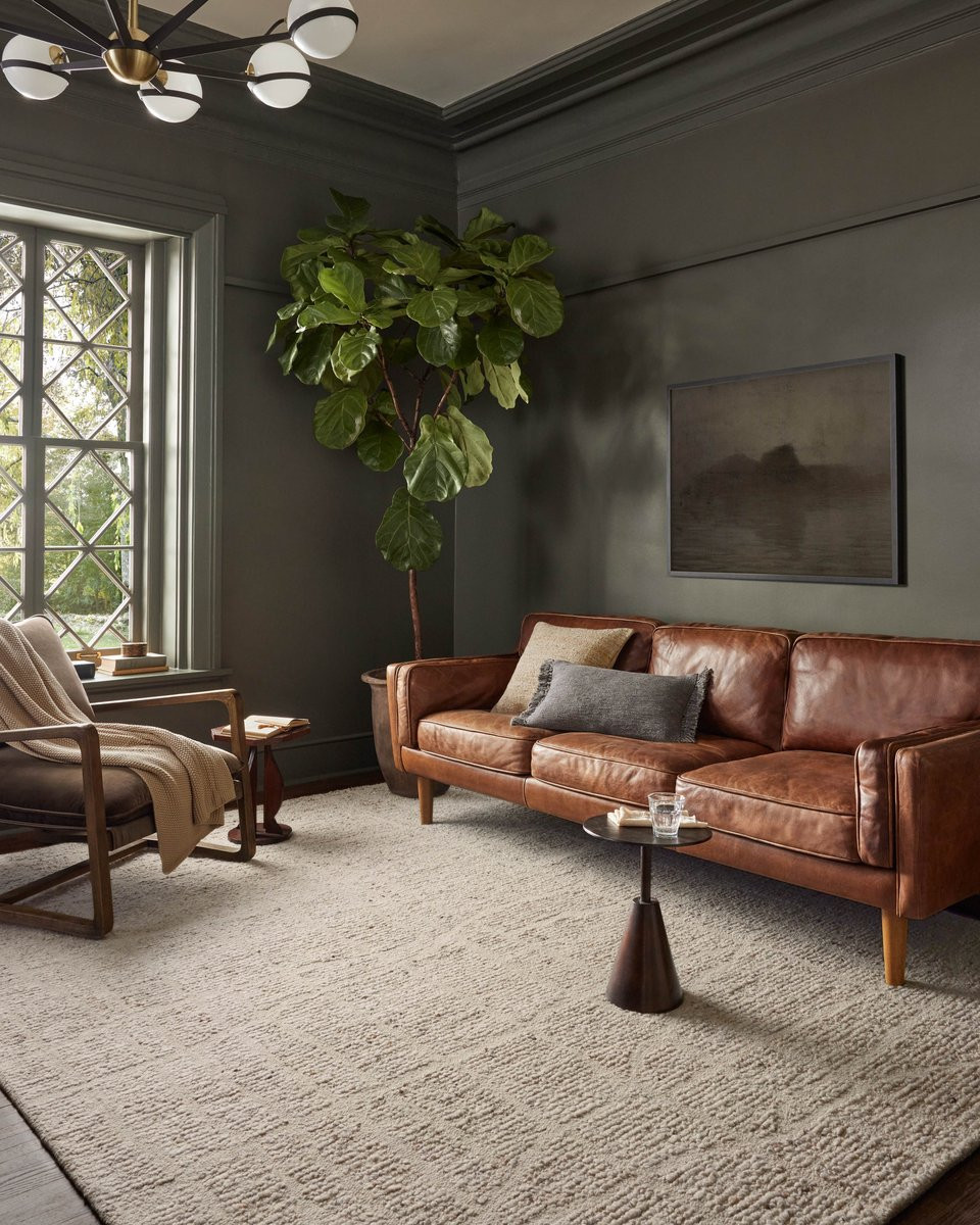 Jones JON-01 Oatmeal Wool Hand-Tufted Area Rug | Rugs Direct